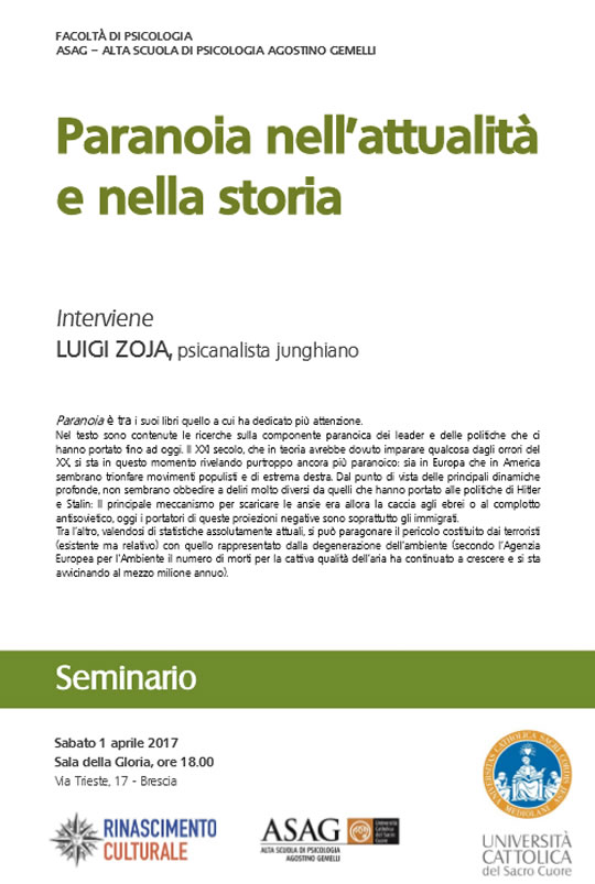 Paranoia nell'Attualità e nella Storia a Brescia