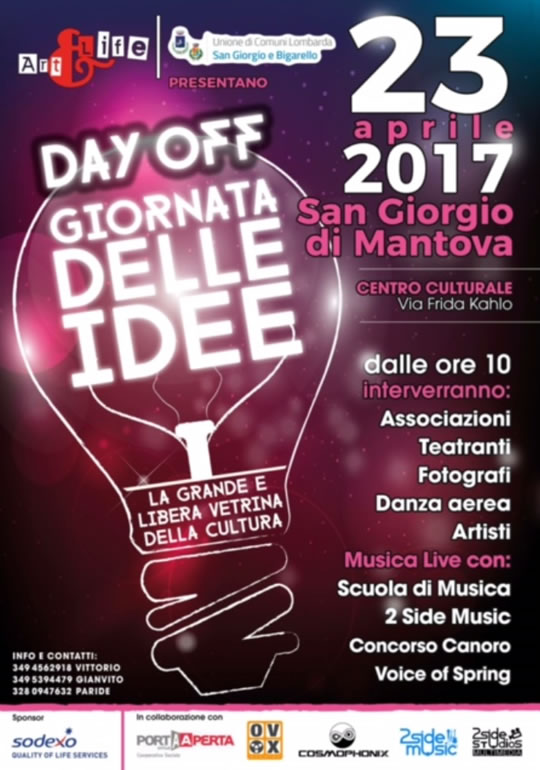 Day Off Giornata delle Idee a Mantova