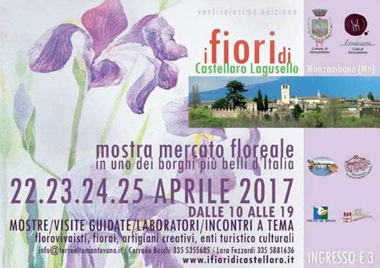 Mostra mercato floreale a Castellaro Lagusello