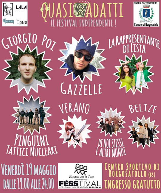 Quasi Adatti Il Festival Indipendente a Borgosatollo