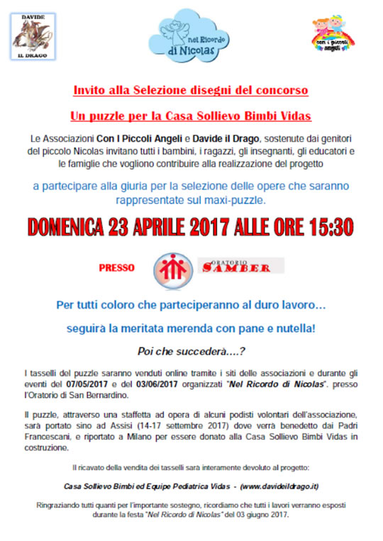 Un Puzzle Per Vidas - Selezione disegni a Chiari