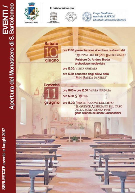 Apertura del monastero di San Bartolomeo a Serle