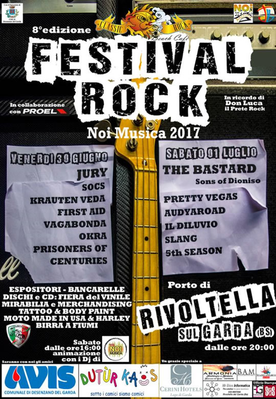 Festival Rock Noi Musica a Rivoltella del Garda