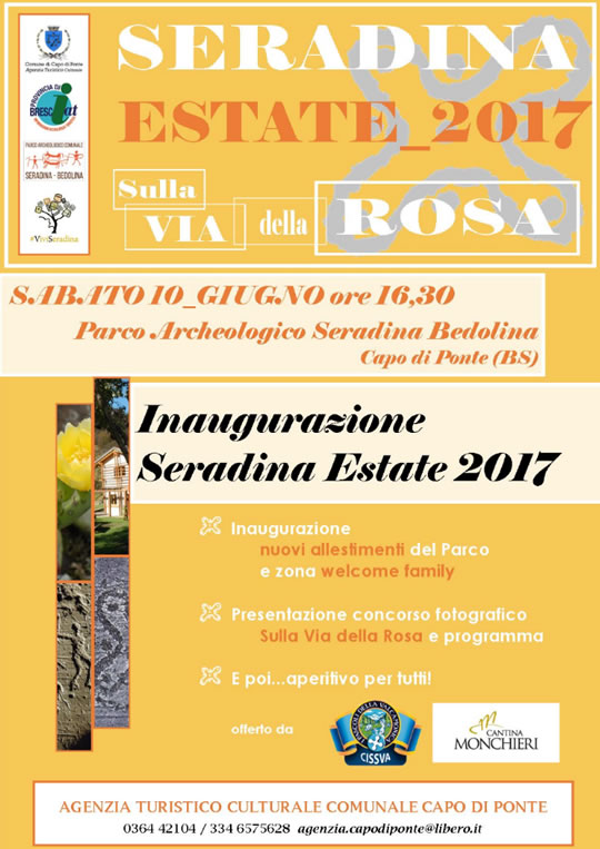 Inaugurazione estate a Seradina di Capo di Ponte