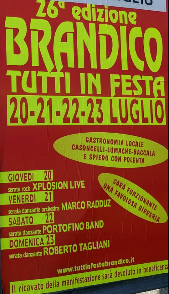 Brandico in Festa