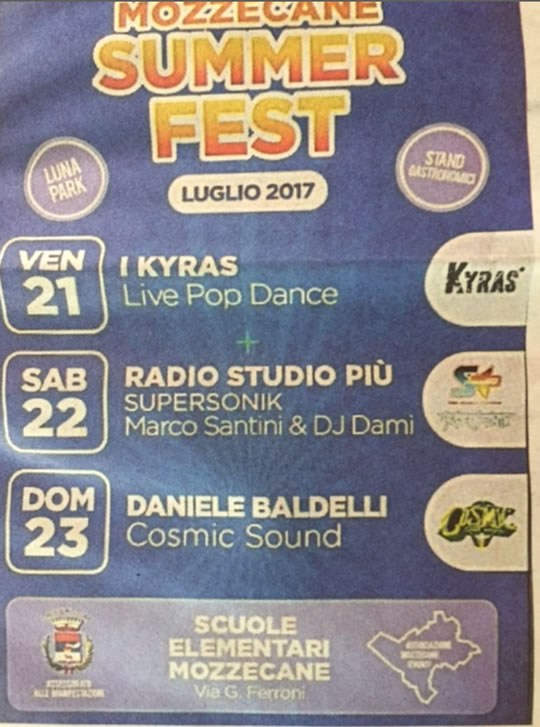 Mozzecane Summer Fest aVR