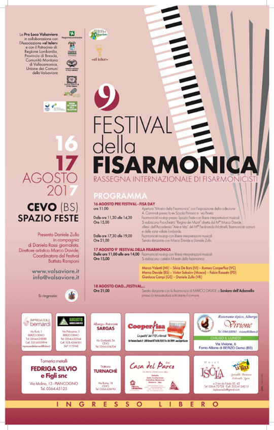 Festival della Fisarmonica di Valsaviore