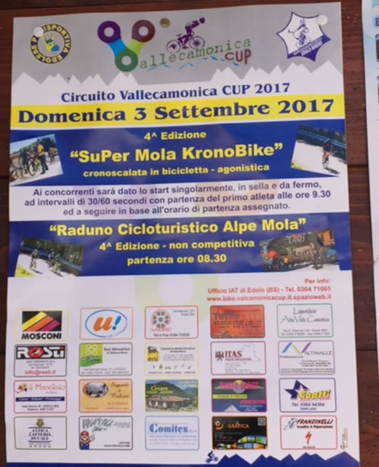 SuPer Mola Krono Bike a Edolo