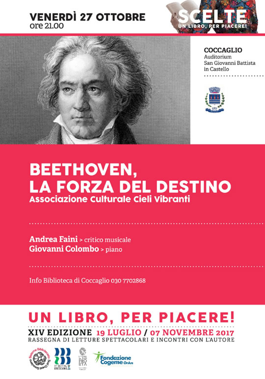Beethoven la forza del destino a Coccaglio