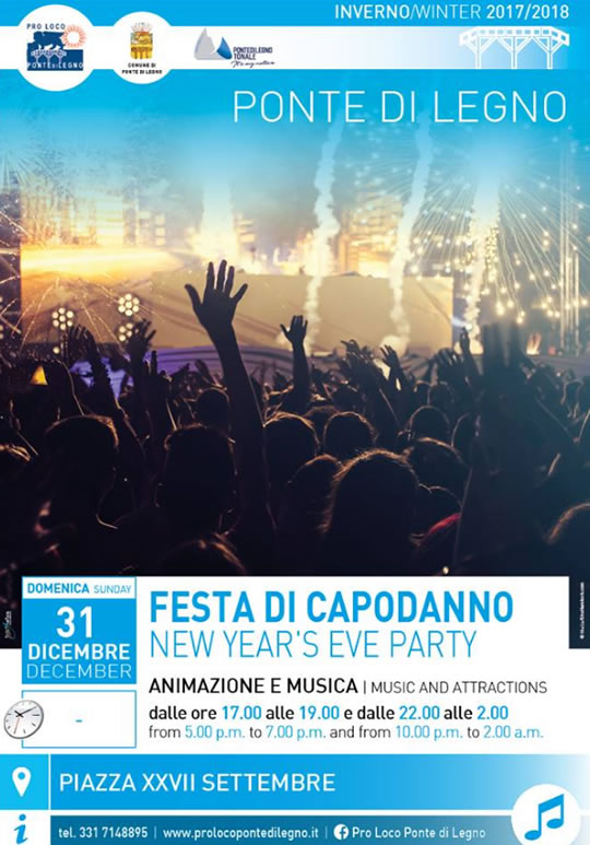 Festa di Capodanno a Ponte di Legno