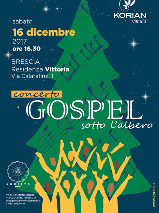 Gospel sotto l'Albero a Brescia 