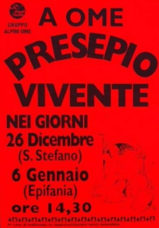 Presepio Vivente di Ome