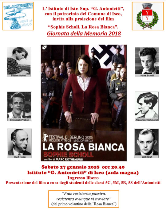 Giornata della Memoria a Iseo