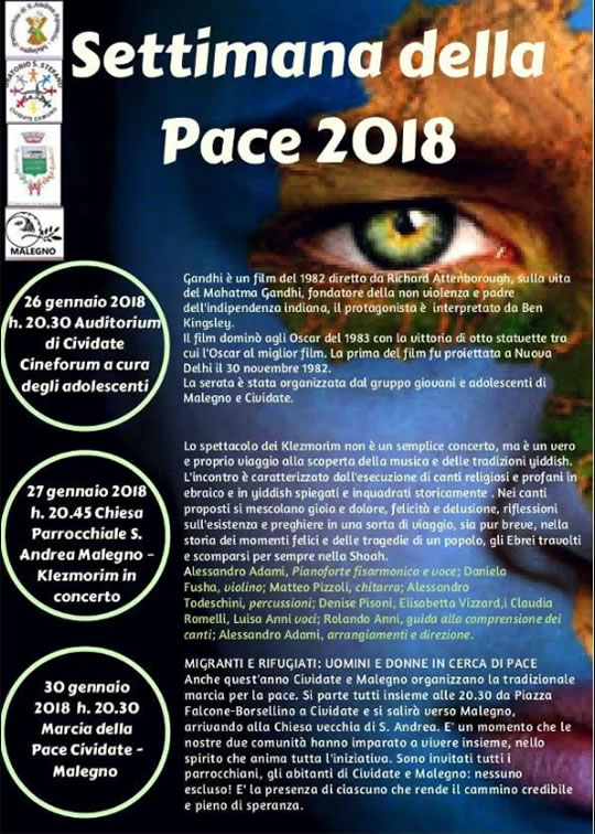 Settimana della Pace a Cividate Camuno
