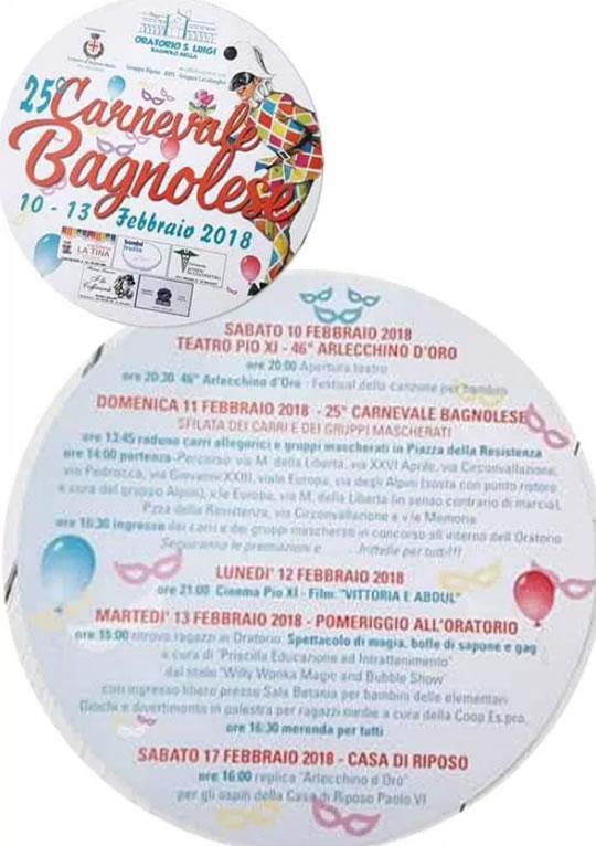 25 Carnevale Bagnolese 