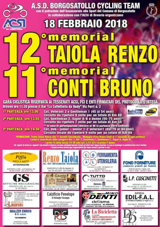 Gara Ciclistica a Borgosatollo