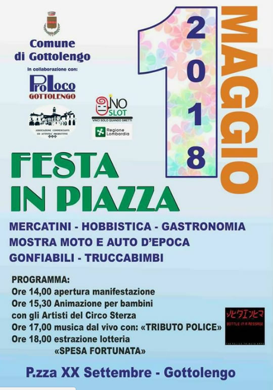 Festa in Piazza a Gottolengo