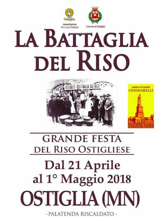 La Battaglia del Riso a Ostiglia MN