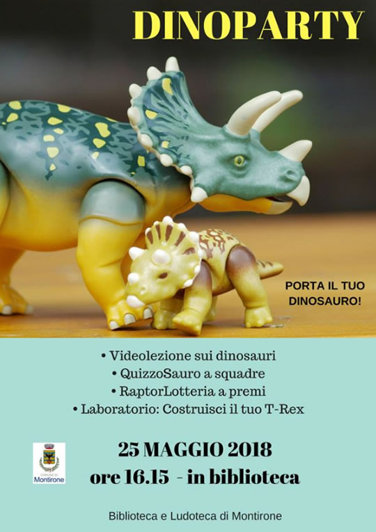 Dinoparty a Montirone 