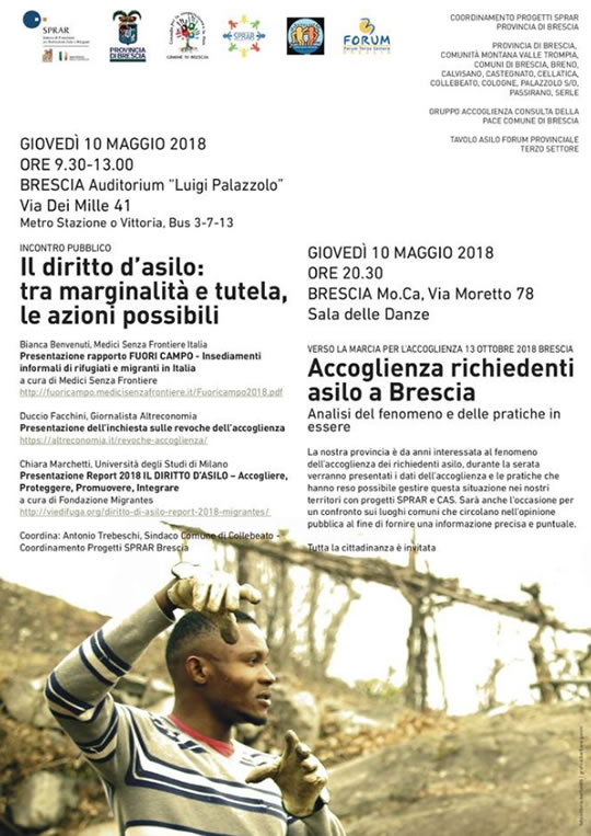 Il diritto d'asilo a Brescia 