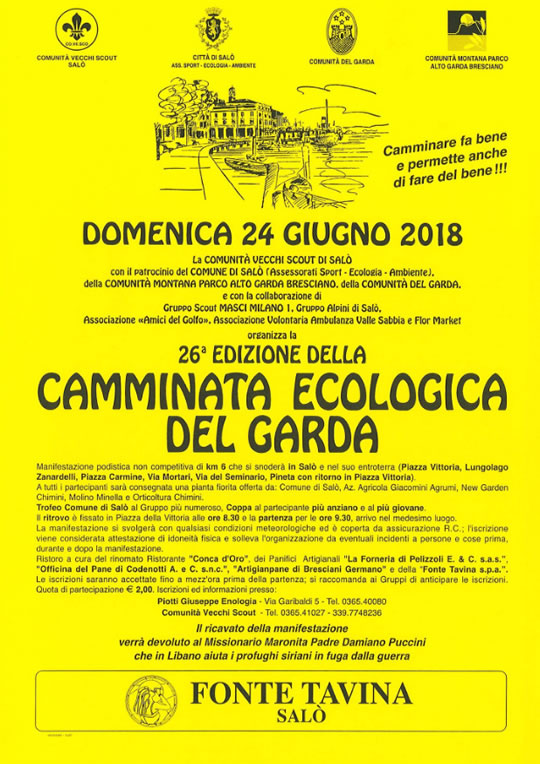 Camminata Ecologica del Garda a Salò