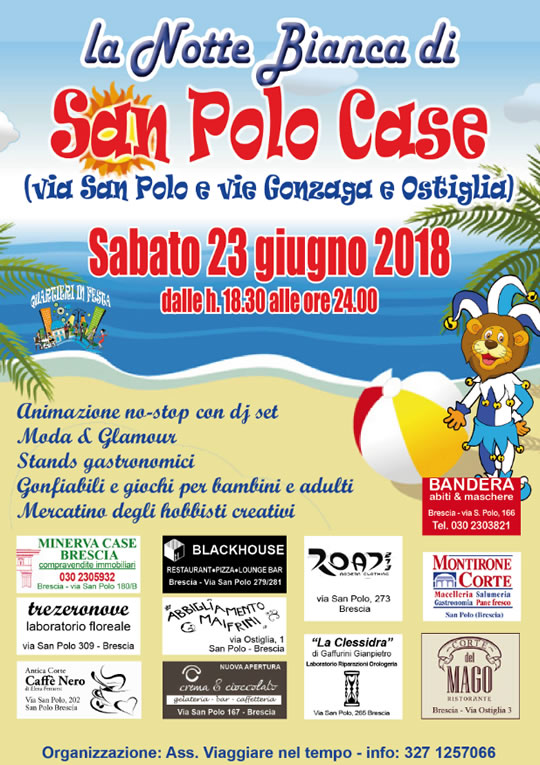 La Notte Bianca di San Polo Case