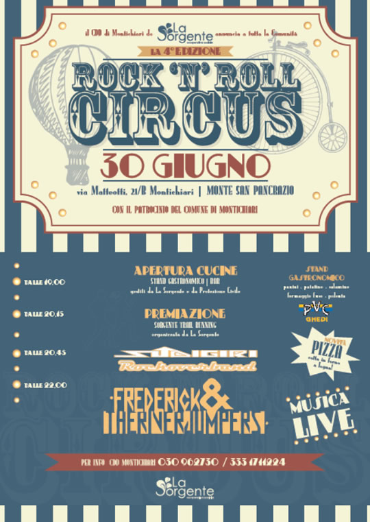 Rock'n roll circus a Montichiari