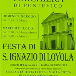 Festa di S.Ignazio di Loyola a Torchiera di Pontevico