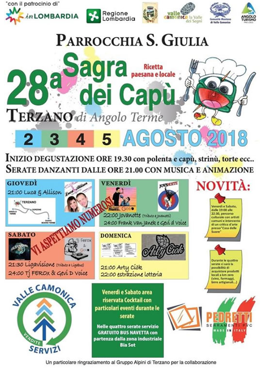 Sagra dei Capù di Angolo Terme