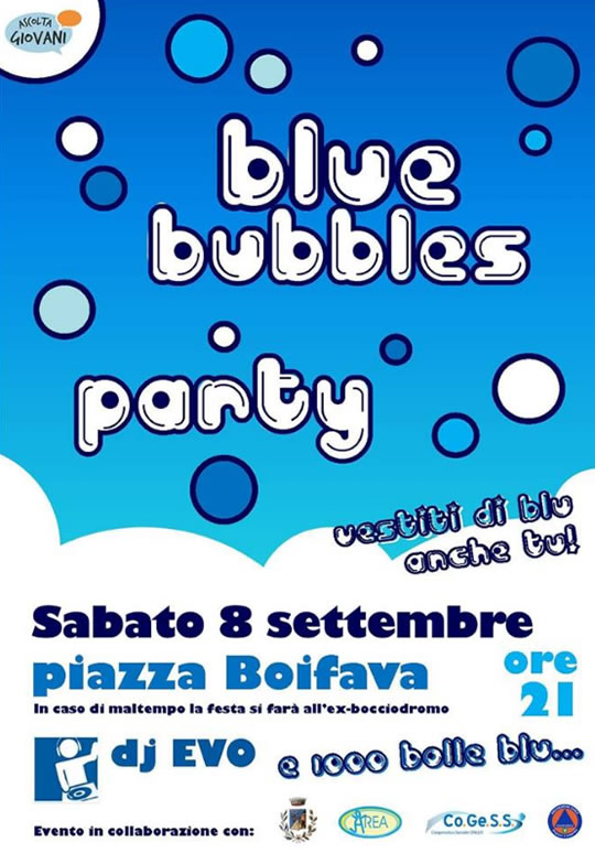 Blues Bubbles Party a Serle