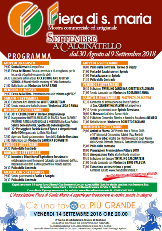 Fiera di Santa Maria a Calcinatello