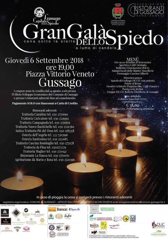 Gran Galà dello Spiedo a Gussago