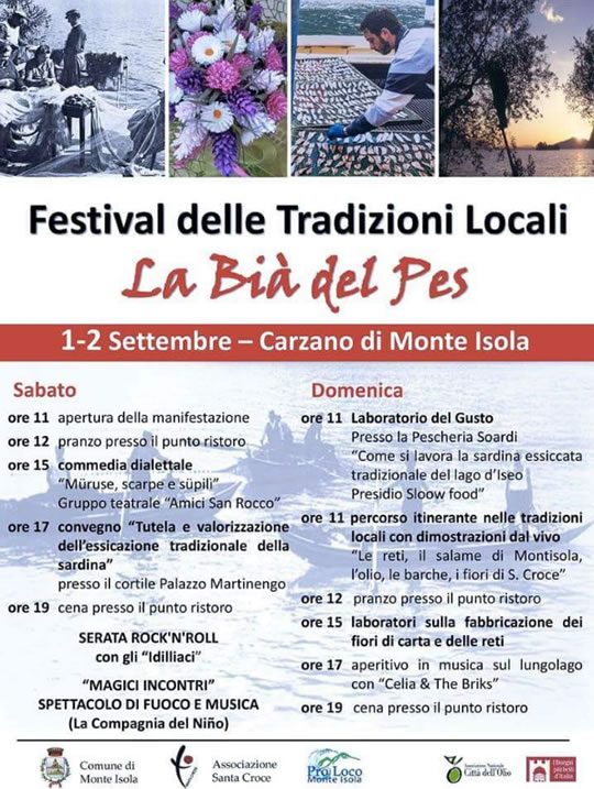 La Bià del Pes a Monte Isola