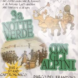 Notte Verde con glii Alpini a Rodengo Saiano