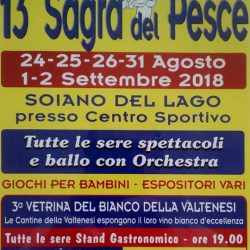 Sagra del Pesce a Soiano del Lago