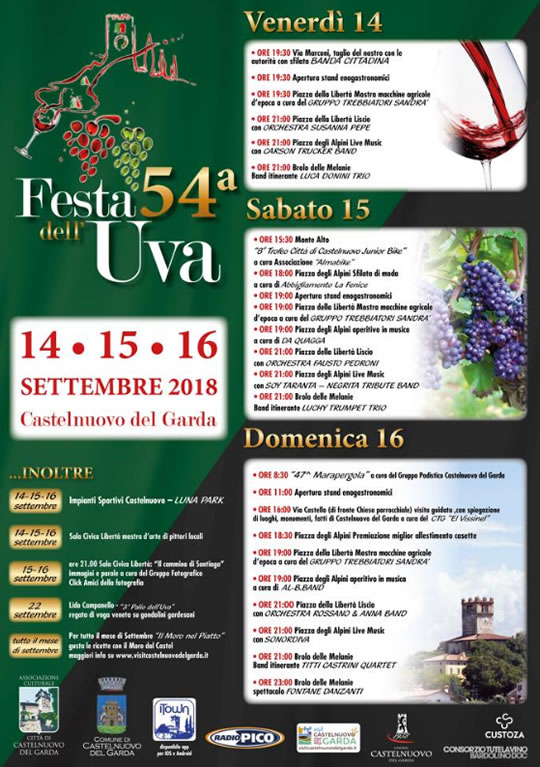 Festa dell'Uva a Castelnuovo del Garda VR