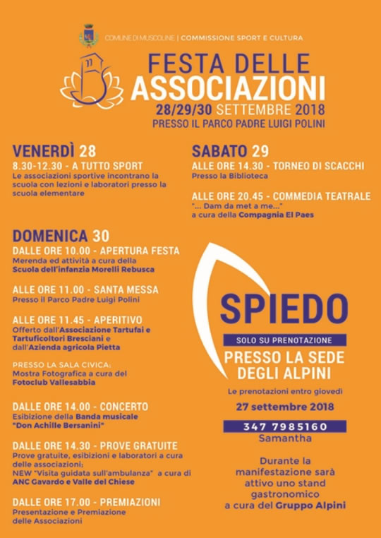 Festa delle Associazioni a Muscoline