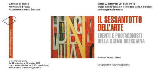 Il Sessantotto dell'Arte a Brescia