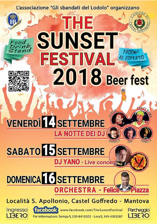 The Sunset Festival a Castel Goffredo MN