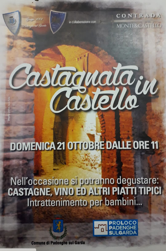 Castagnata in Castello a Padenghe