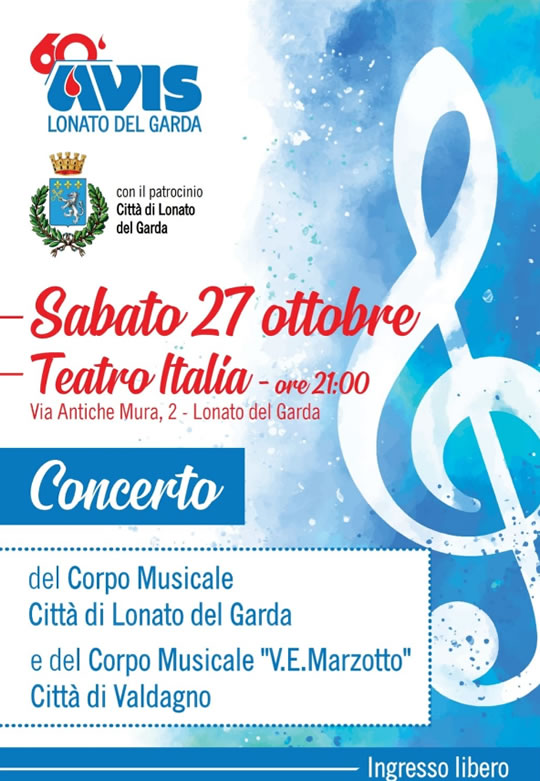 Concerto del Corpo Musicale a Lonato