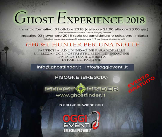 Ghost Experience a Pisogne