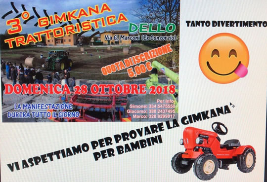 Gimkana Trattoristica di Dello