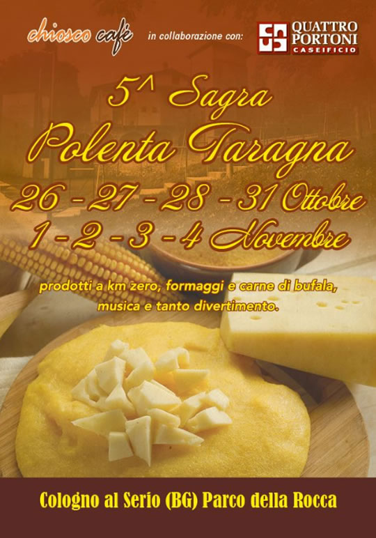 Sagra della Polenta Taragna a Cologno al Serio BG