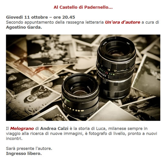 Un'Ora d'Autore a Padernello
