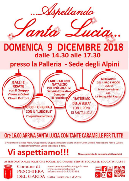 Aspettando Santa Lucia a Peschiera del Garda