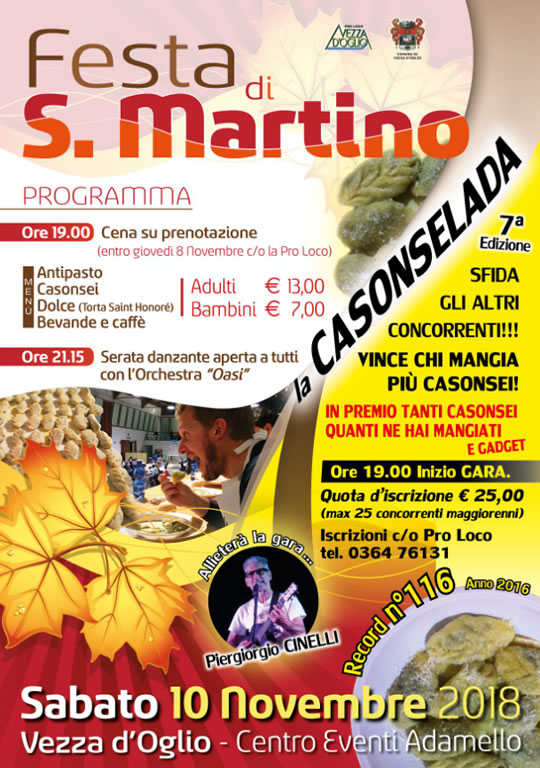 Festa di San Martino a Vezza d'Oglio