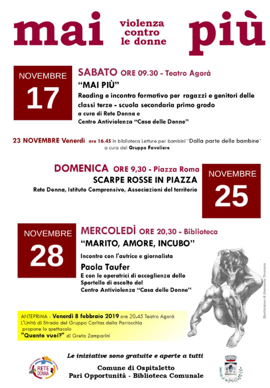 Mai Più Violenza Contro le Donne a Ospitaletto