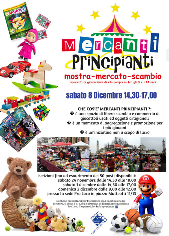 Mercanti Principianti a Carpenedolo