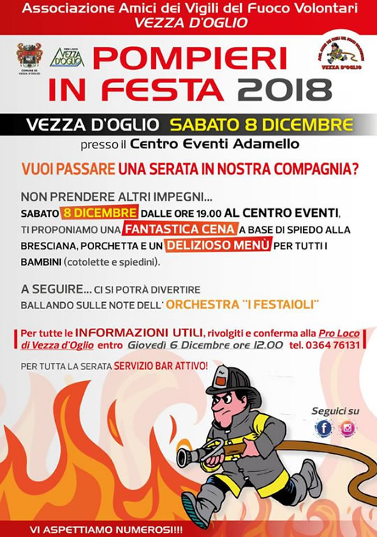 Pompieri in Festa a Vezza d'Oglio